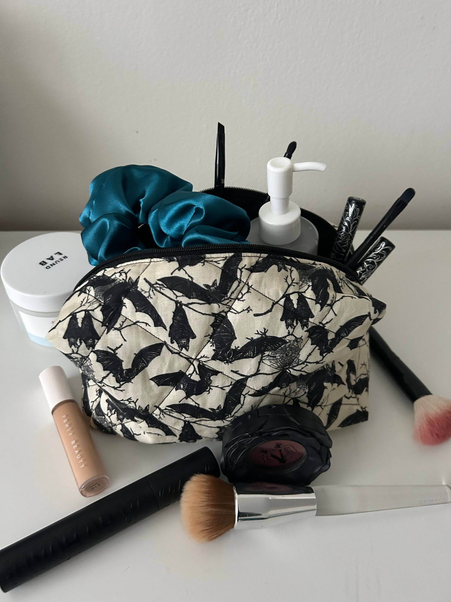 Quilted Makeup Bags